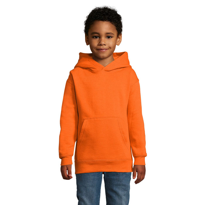 Sweat à capuche publicitaire pour enfant coton 280g SLAM KIDS Orange 1